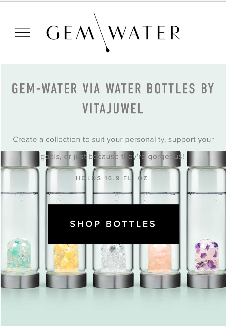 Baby, this is what you came for. (via https://www.gem-water.com)