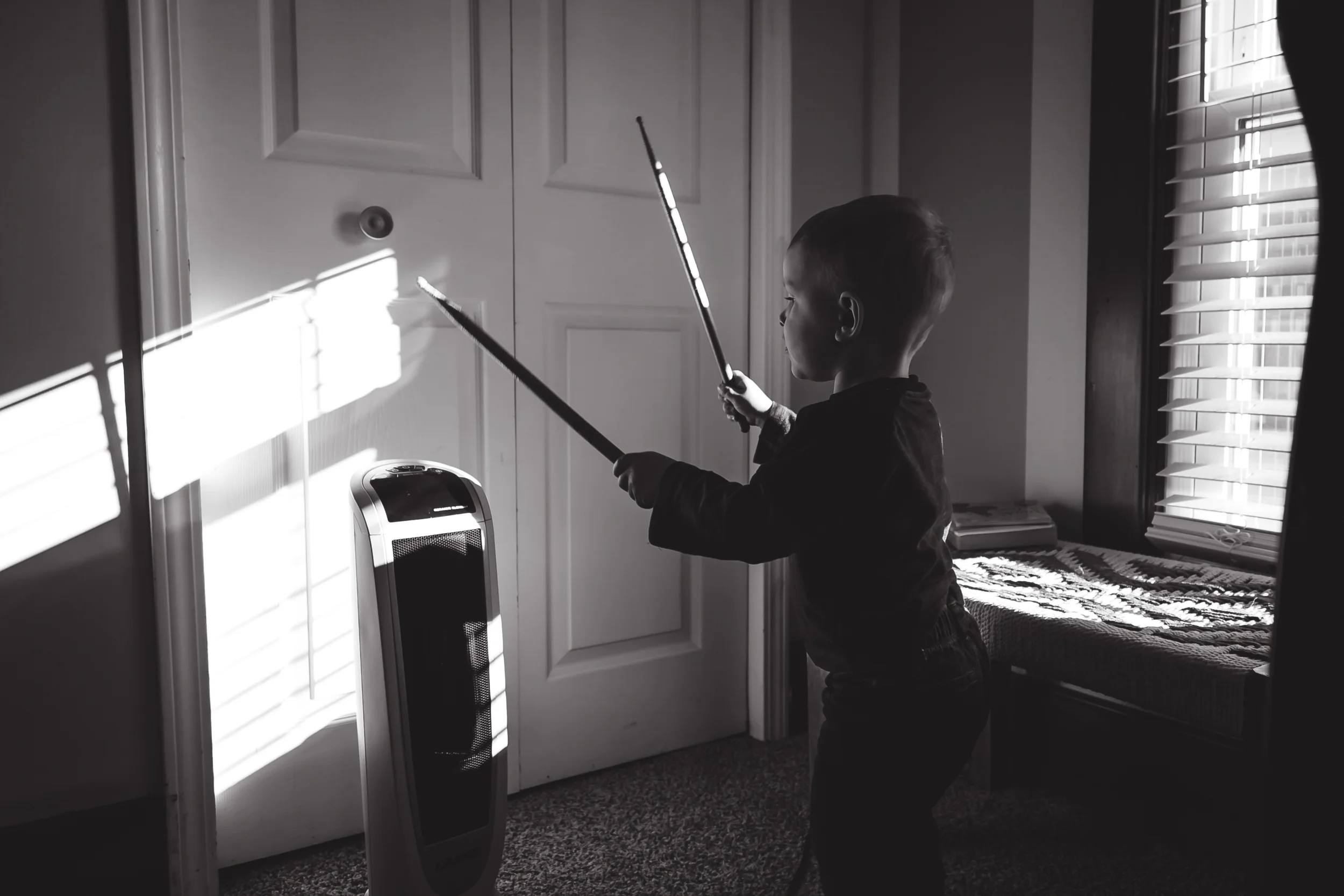 Everything is a drum in my house. 