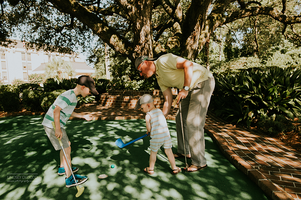 Lots of putt-putt!