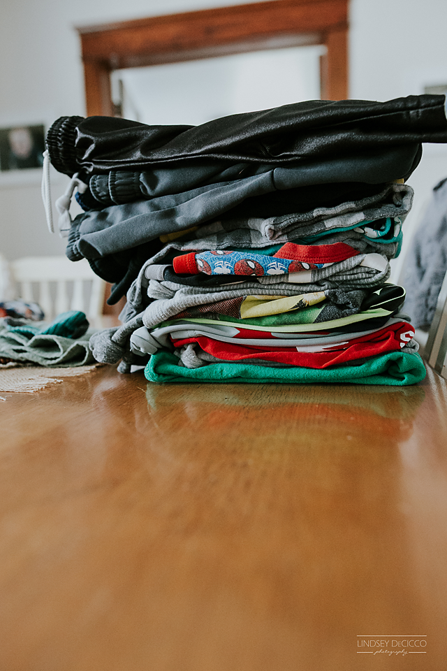 Wash, dry, fold.