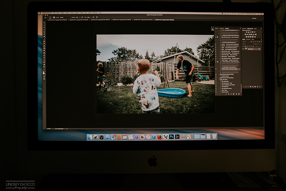 Squeeze in some editing.