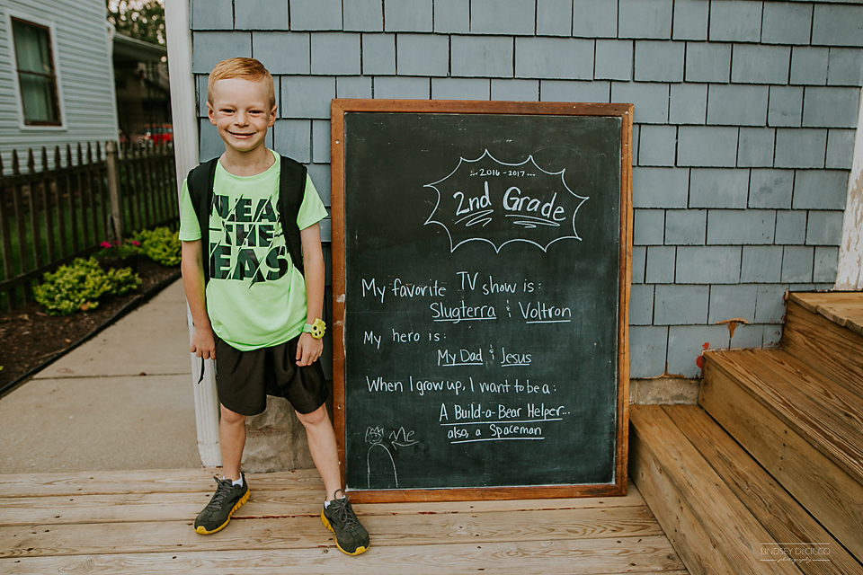 69/365 I have a 2nd grader! :( There goes my heart seesawing again. So proud, so sad, so glad he's back in his routine, miss him so much, ahhh.