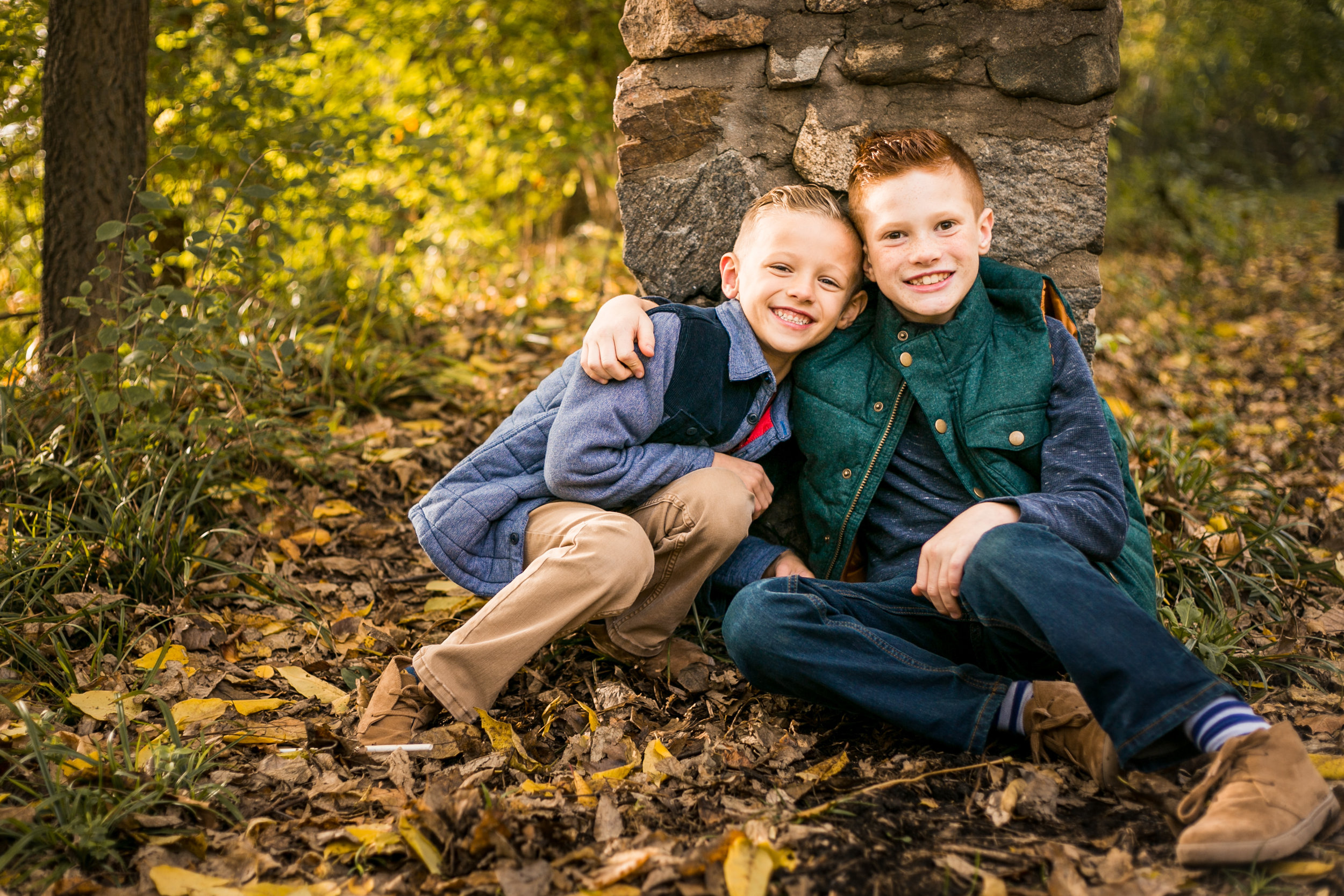 Professional family photos, brothers