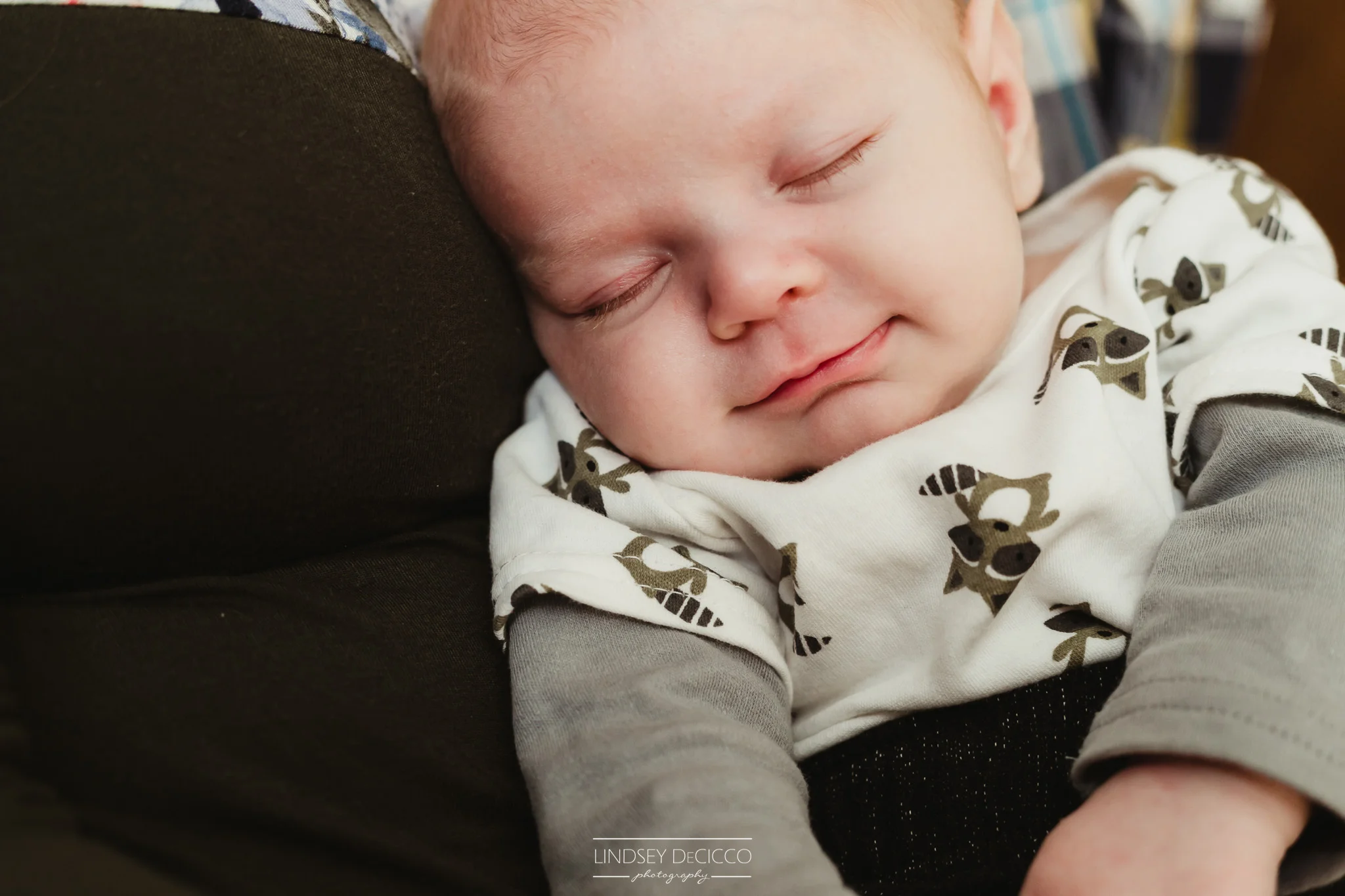 newborn smiles