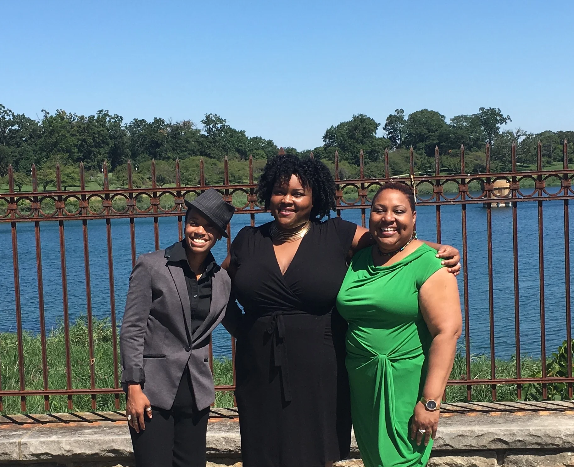 Elevation Award winners: Michelle Nelson (L), Brittany Young (C), Wendy Blackwell (R).