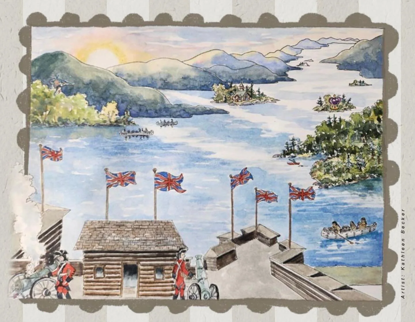We&rsquo;ll be at Fort William Henry @fortwilliamhenry tomorrow &mdash; hope to see you there! Stop by the Sutler Shoppe from 11:30 AM to 2 PM for a book signing and some fun surprises for kids &mdash; including special coloring sheets inspired by La
