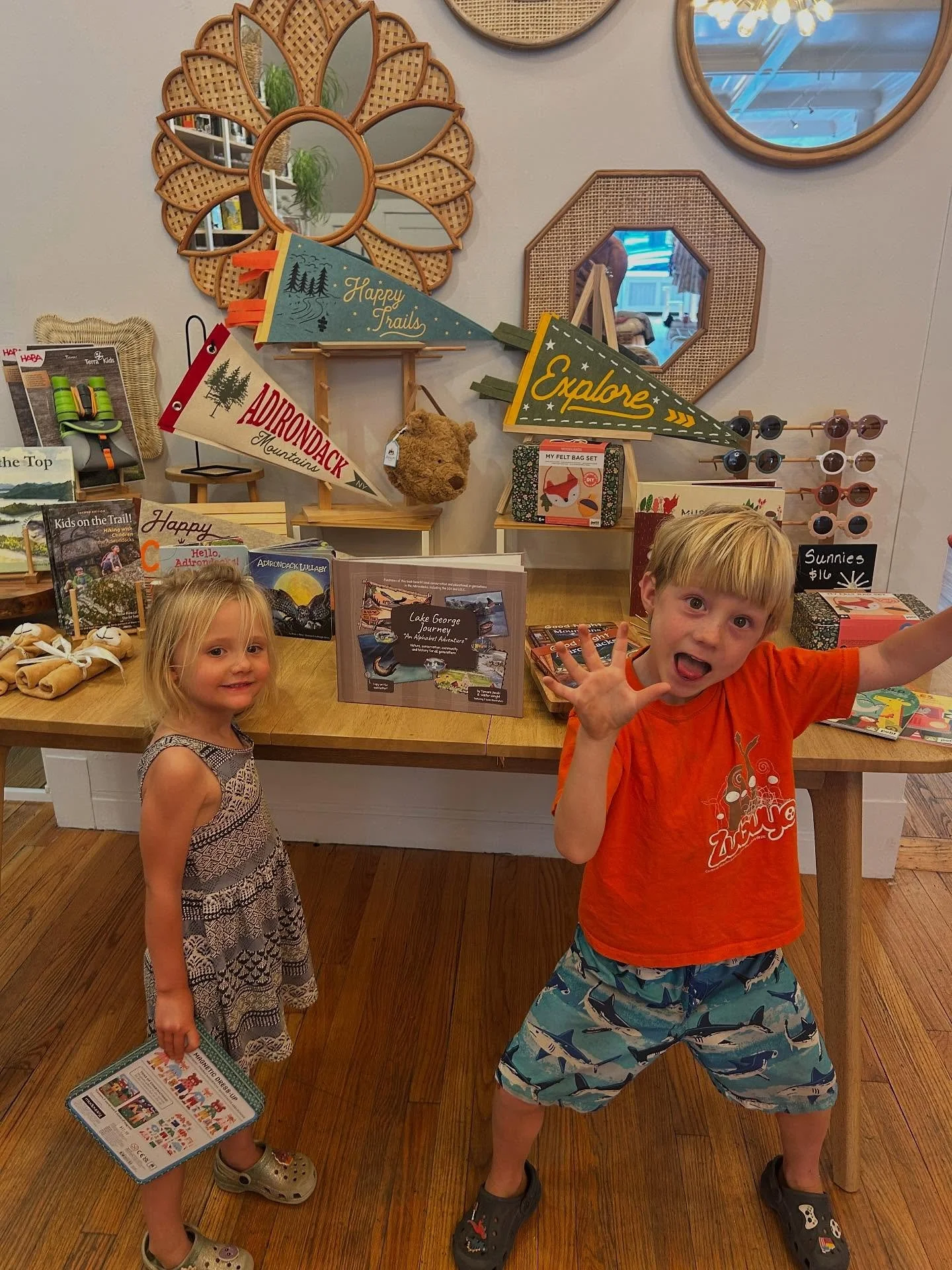 Our book is now available at (g)row for kids @grow_for_kids in Glens Falls&mdash;the cutest boutique for kiddos. From cozy reads 📚 to adorable clothes 👚, toys 🧸, and fun games 🎲, it&rsquo;s a great spot for some fall shopping. With the cool temps