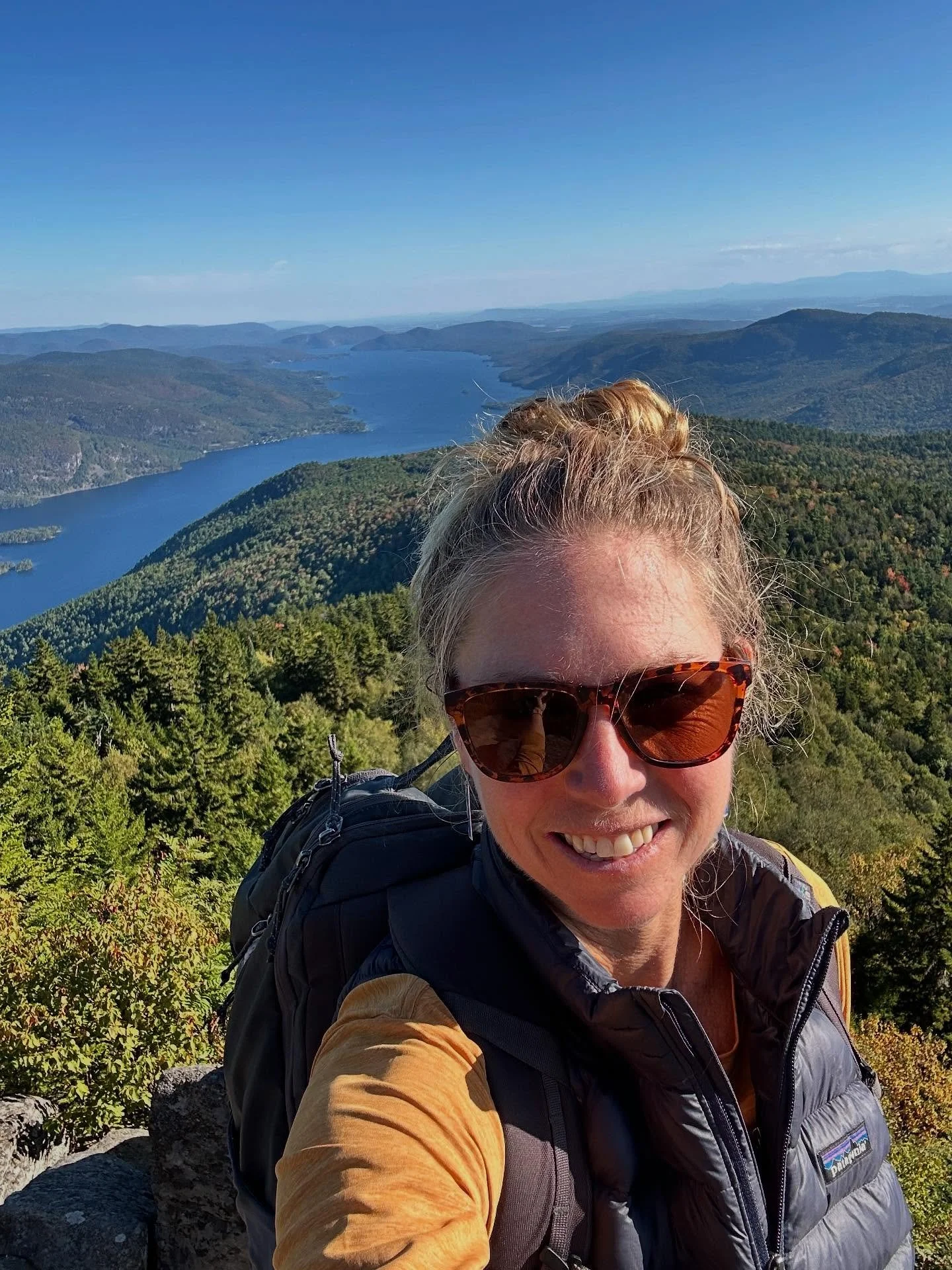 ⛰️B is for Black Mountain&hellip; and Birthdays! 🎂

42 is off to an epic start &mdash; celebrated my birthday camping on one of our favorite LG islands, kayaking to the trailhead, and hiking solo to the summit of Black Mountain, the highest point on
