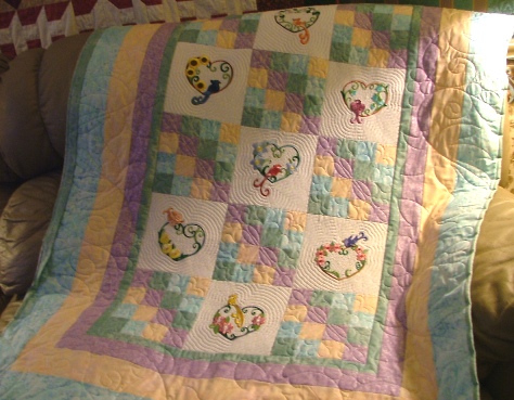 Fairy Frost quilt