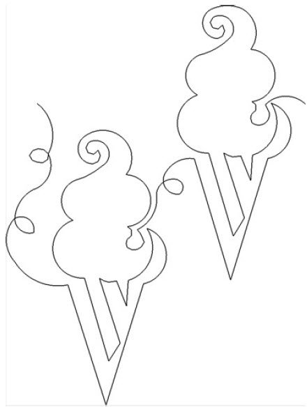 Ice Cream Quilt Design