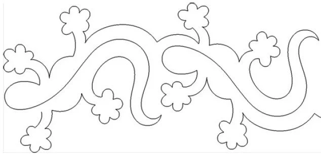 Lounge Lizards Quilt Design