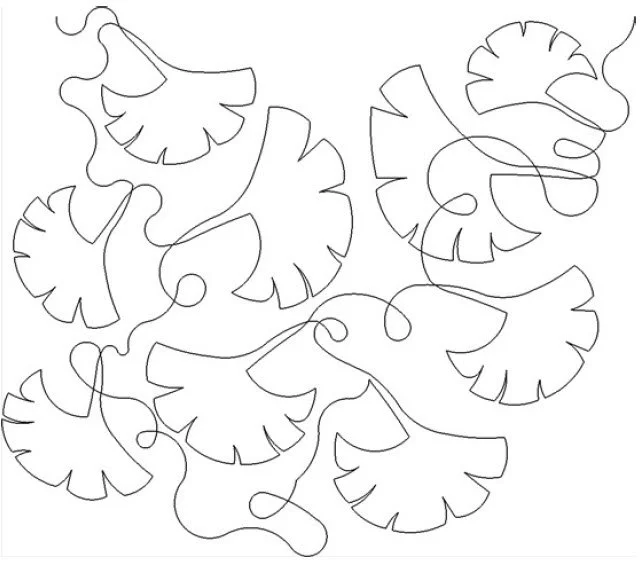 Ginko Quilt Design