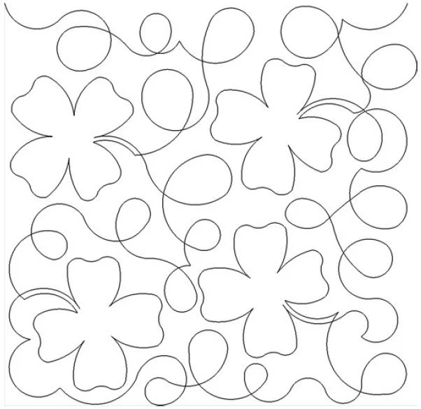 Shamrocks Quilt Design