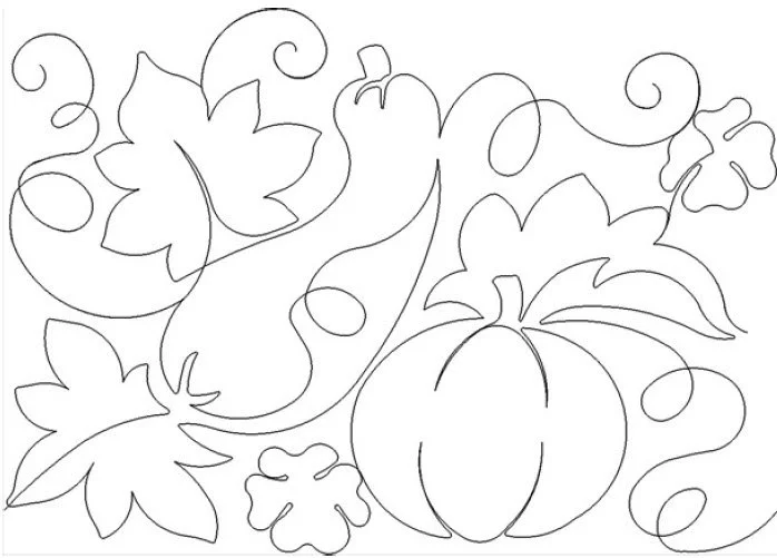 Harvest Time Quilt Design