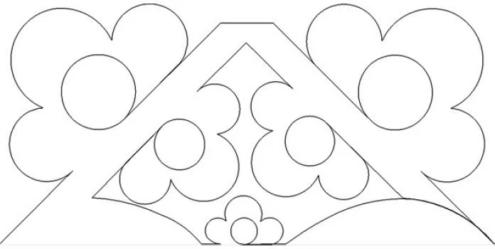 Garden Lattice Quilt Design