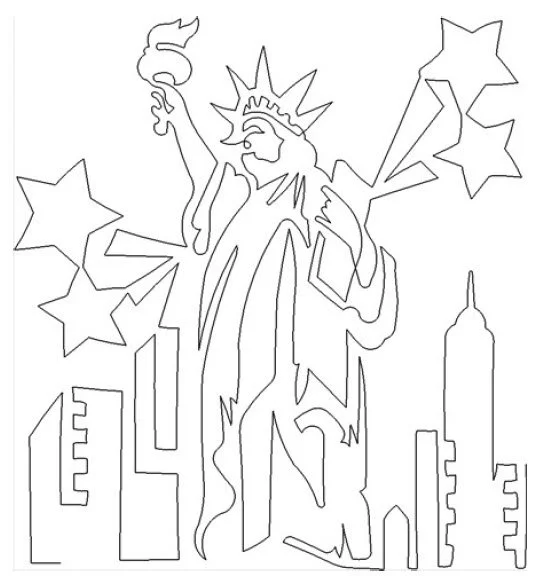 Statue of Liberty Quilt Pattern