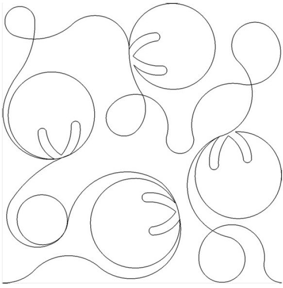 Jingle Bell Roll Quilt Design