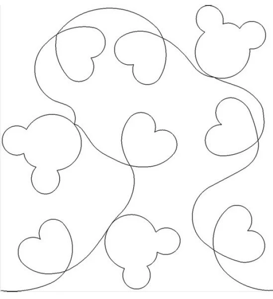 Fun Mouse Quilt Design