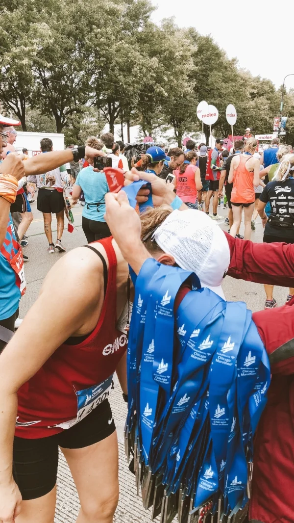 Hard earned Chicago Marathon Medal