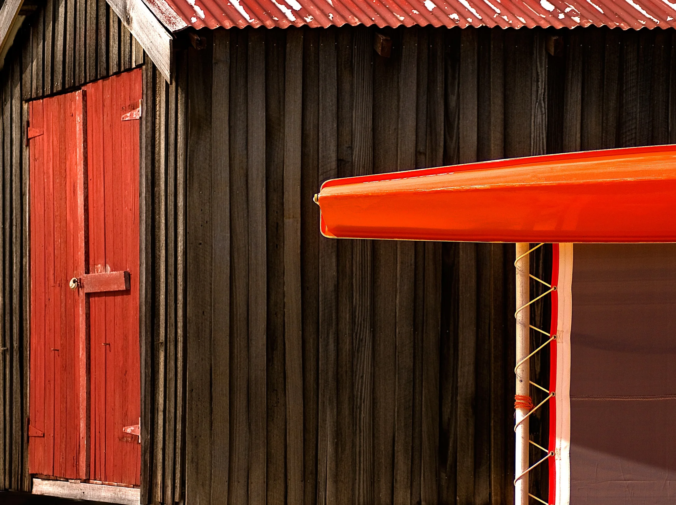 Boat houses...