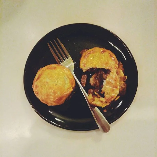 Party pie time! Recipe up soon. 🍴