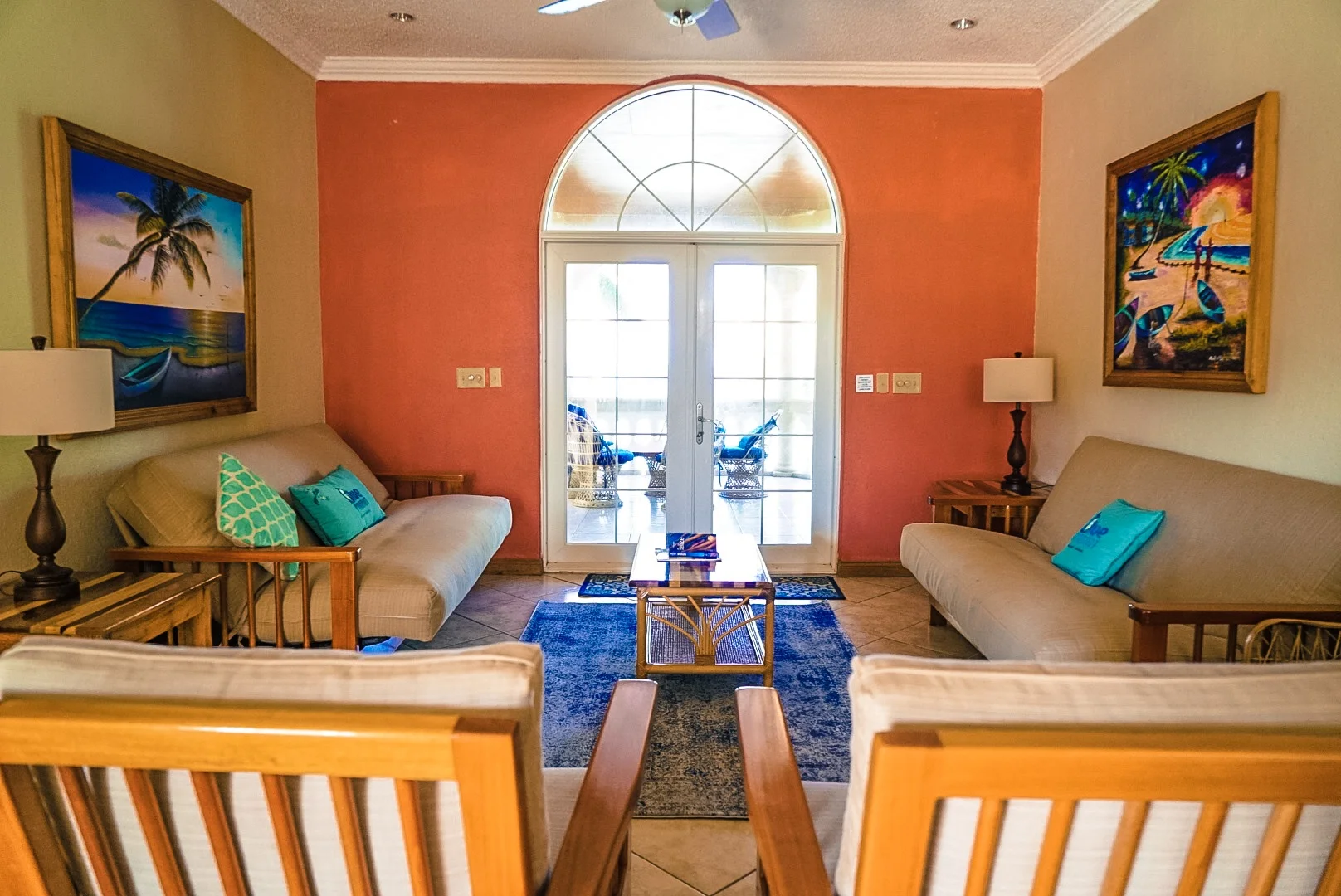 Living Room Lower Villa