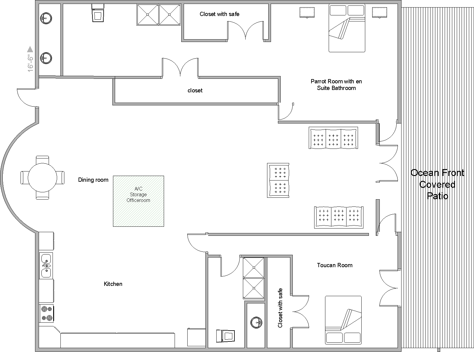 Floorplan - Lower Villa