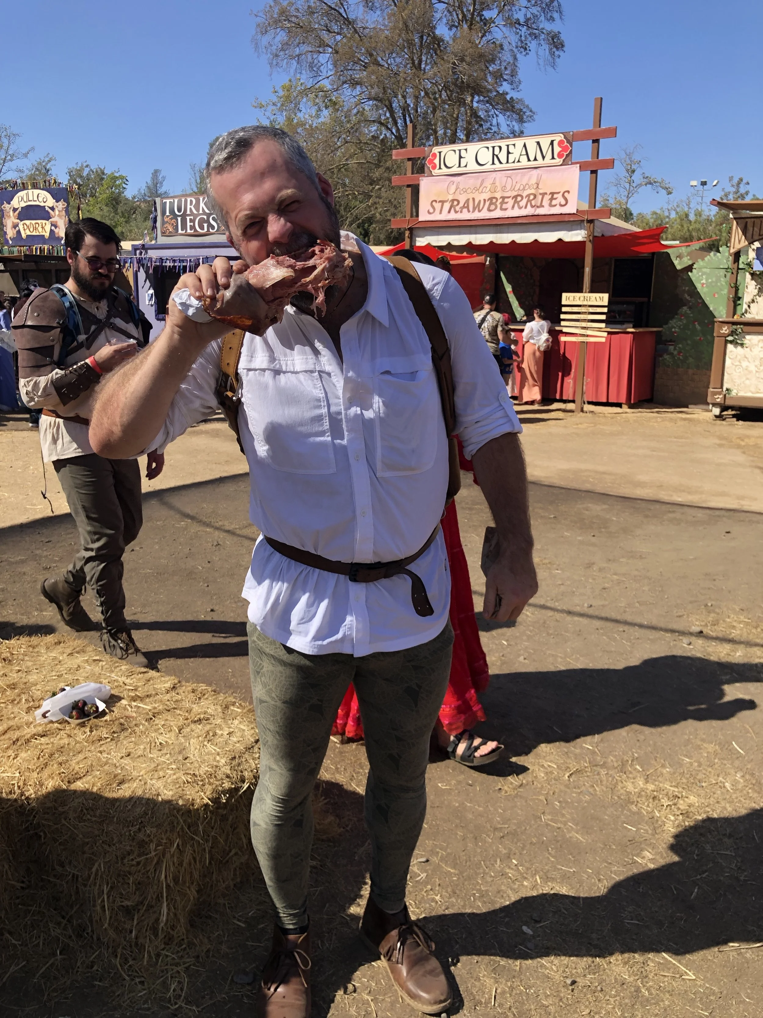 Arrrh.....Ye old turkey Leg!!! 