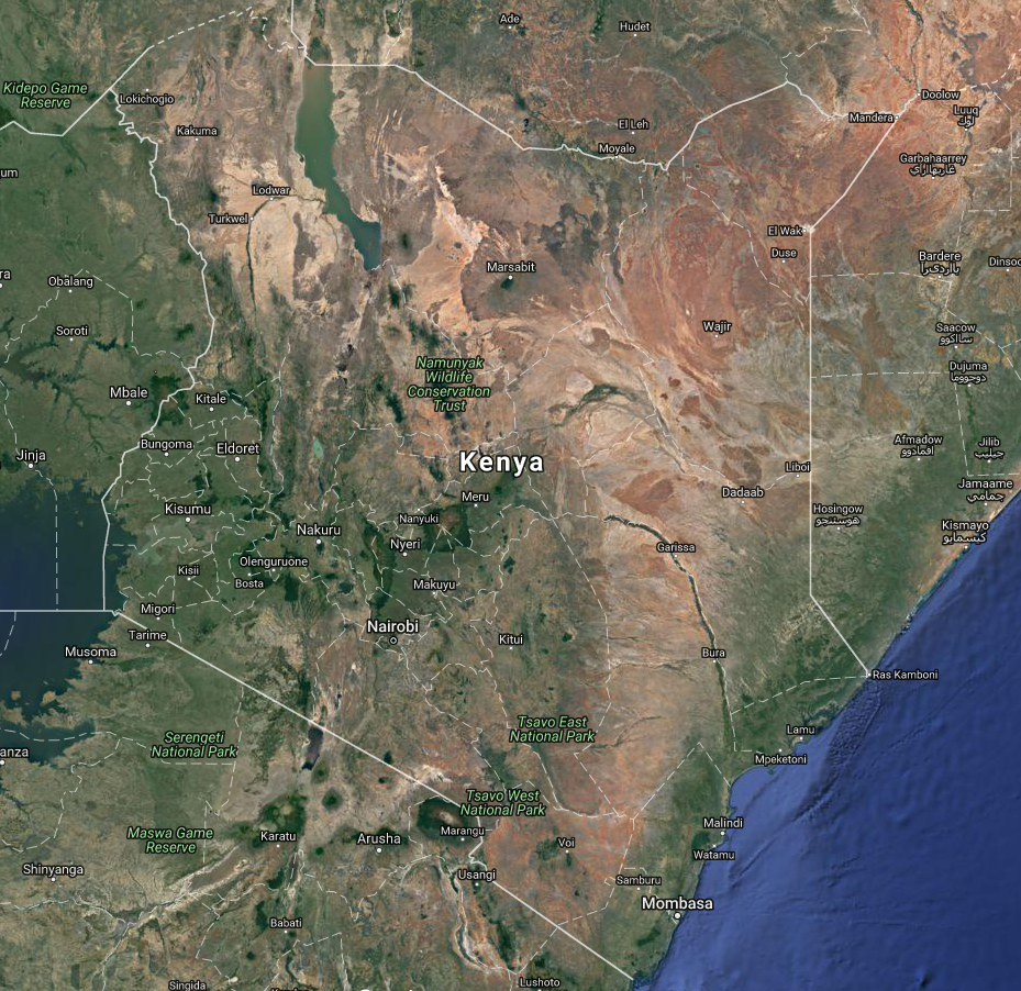 Kenya Google Map Location.PNG