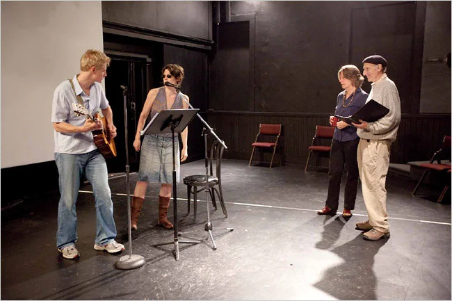Walking The Volcano Rehearsal