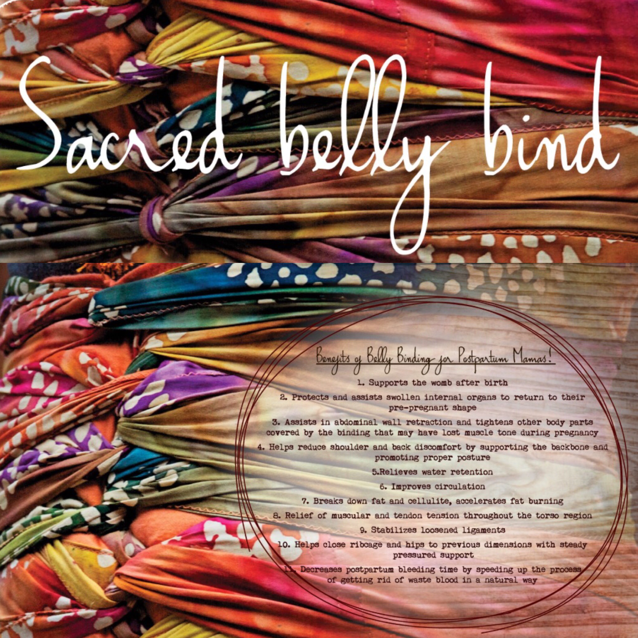 Belly Binding: A Simple Postpartum Ritual to Reclaim Your Body and Heal  Your Spirit See more