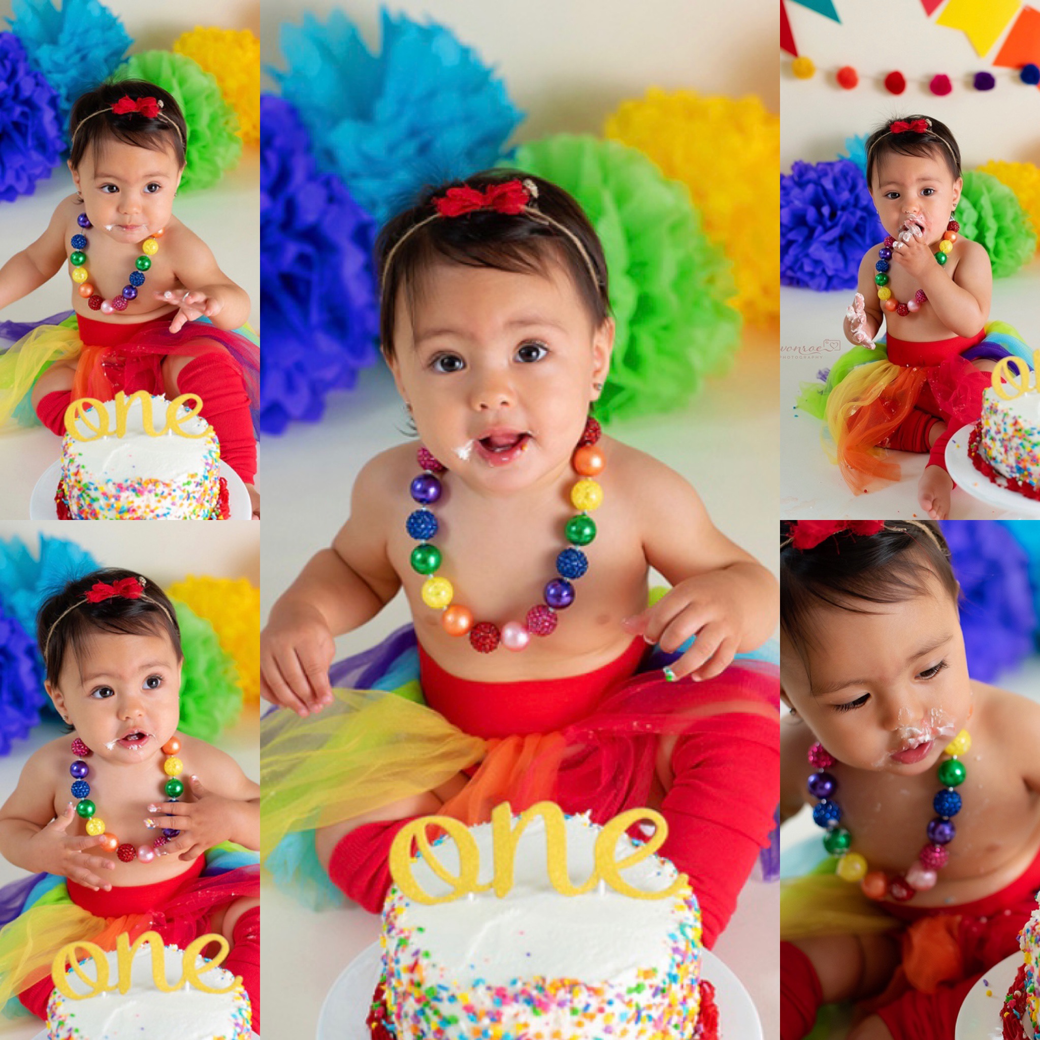 Cake Smash/Paint Splash/Birthday Portraits