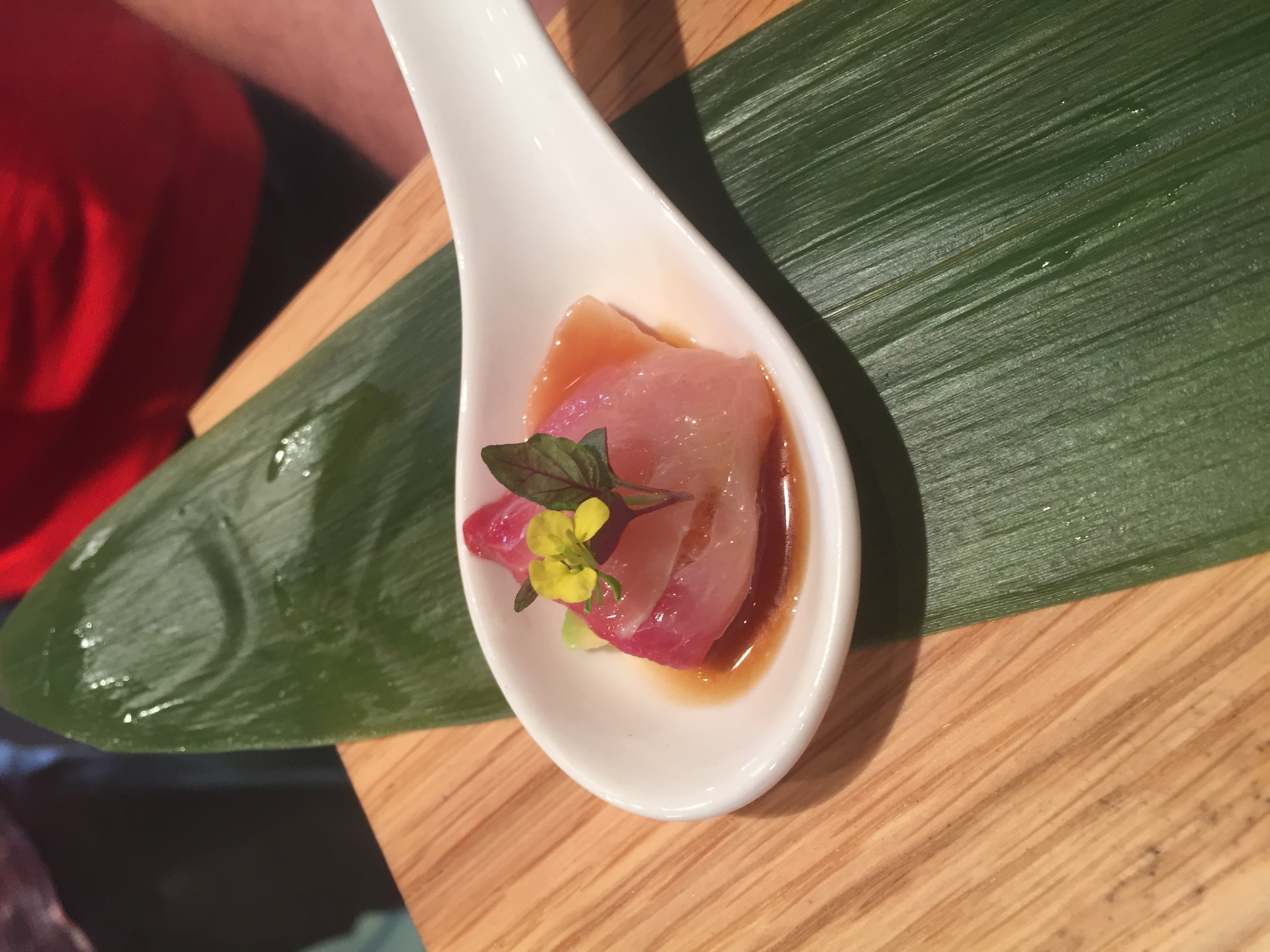 Hamachi Grapefruit Shashimi
