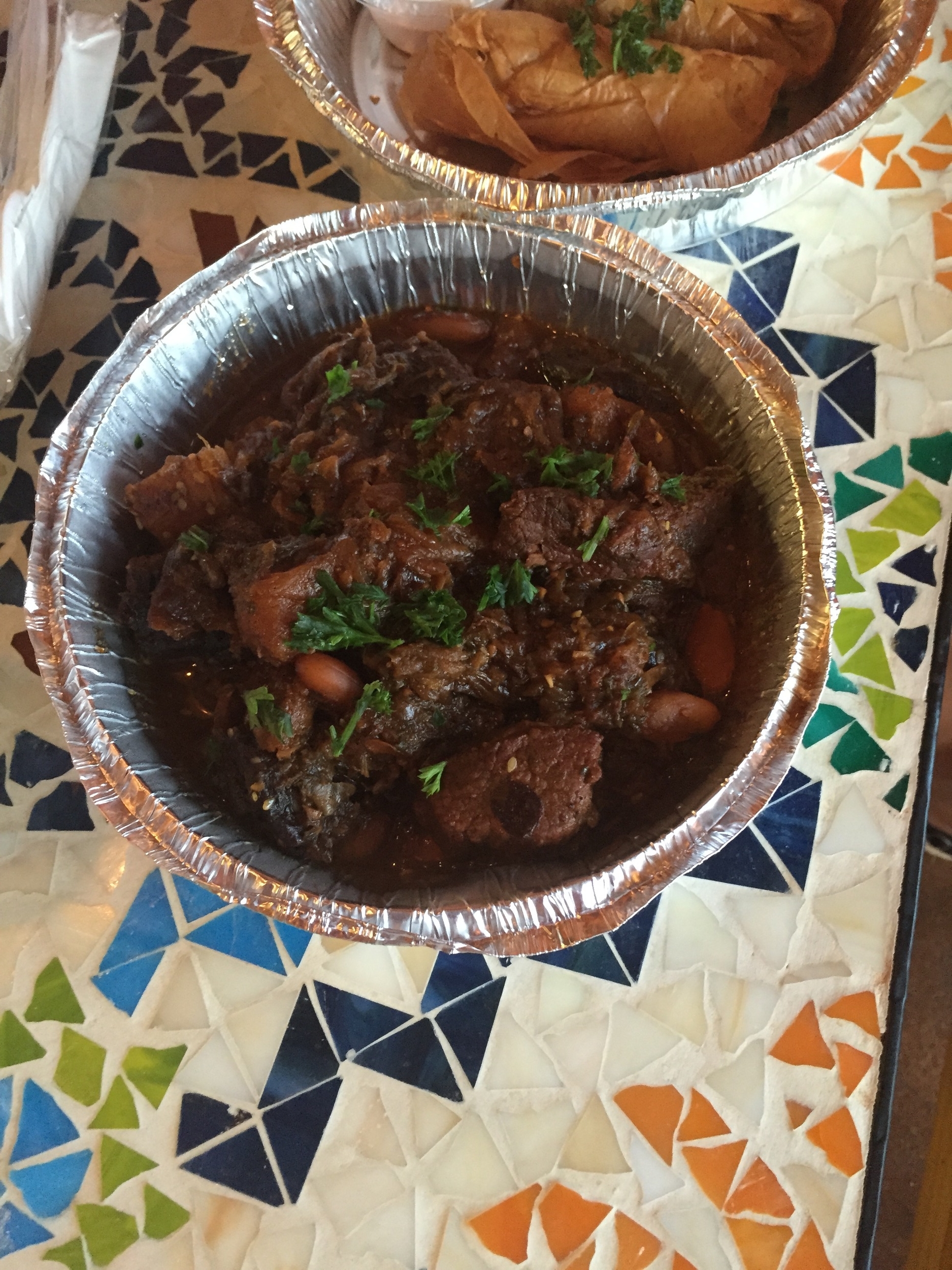 Beef Tajine with Prunes and Almonds