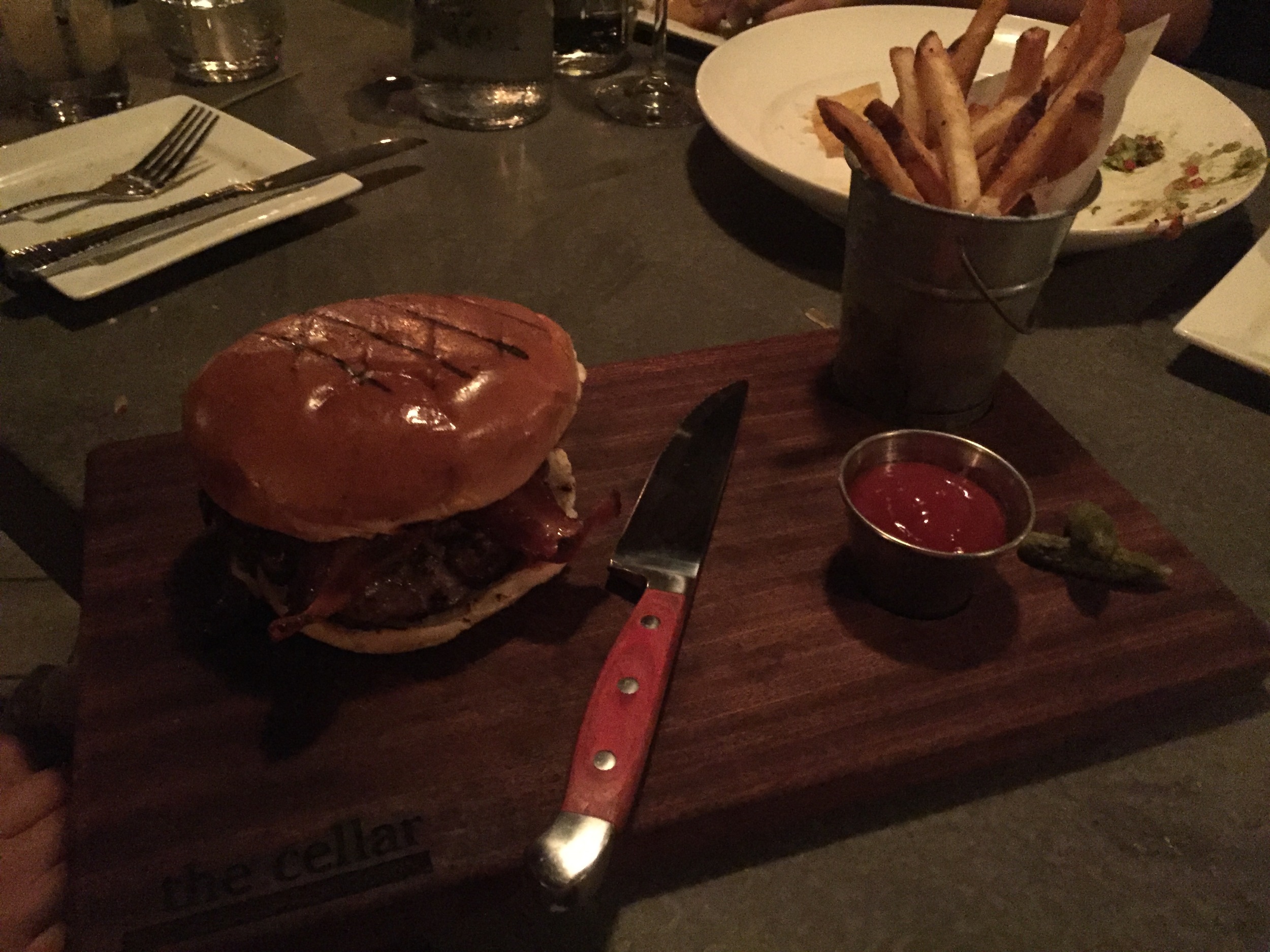 The Cellar Burger 