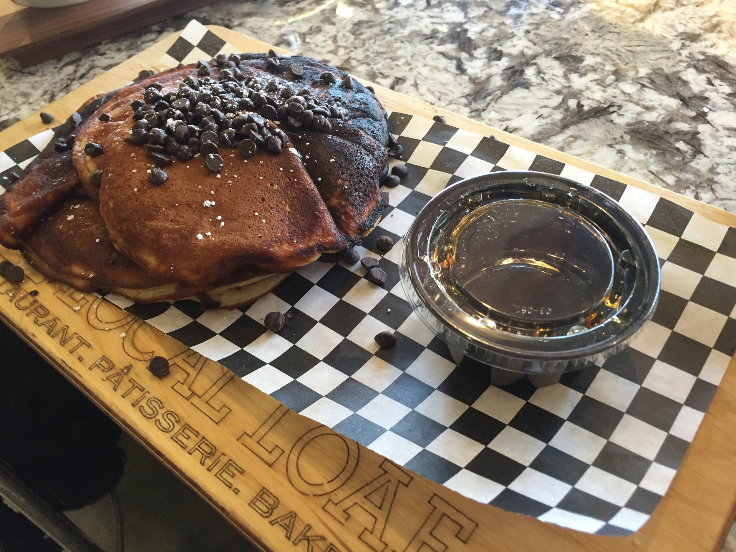 Chocolate Chip & Blueberry Pancakes