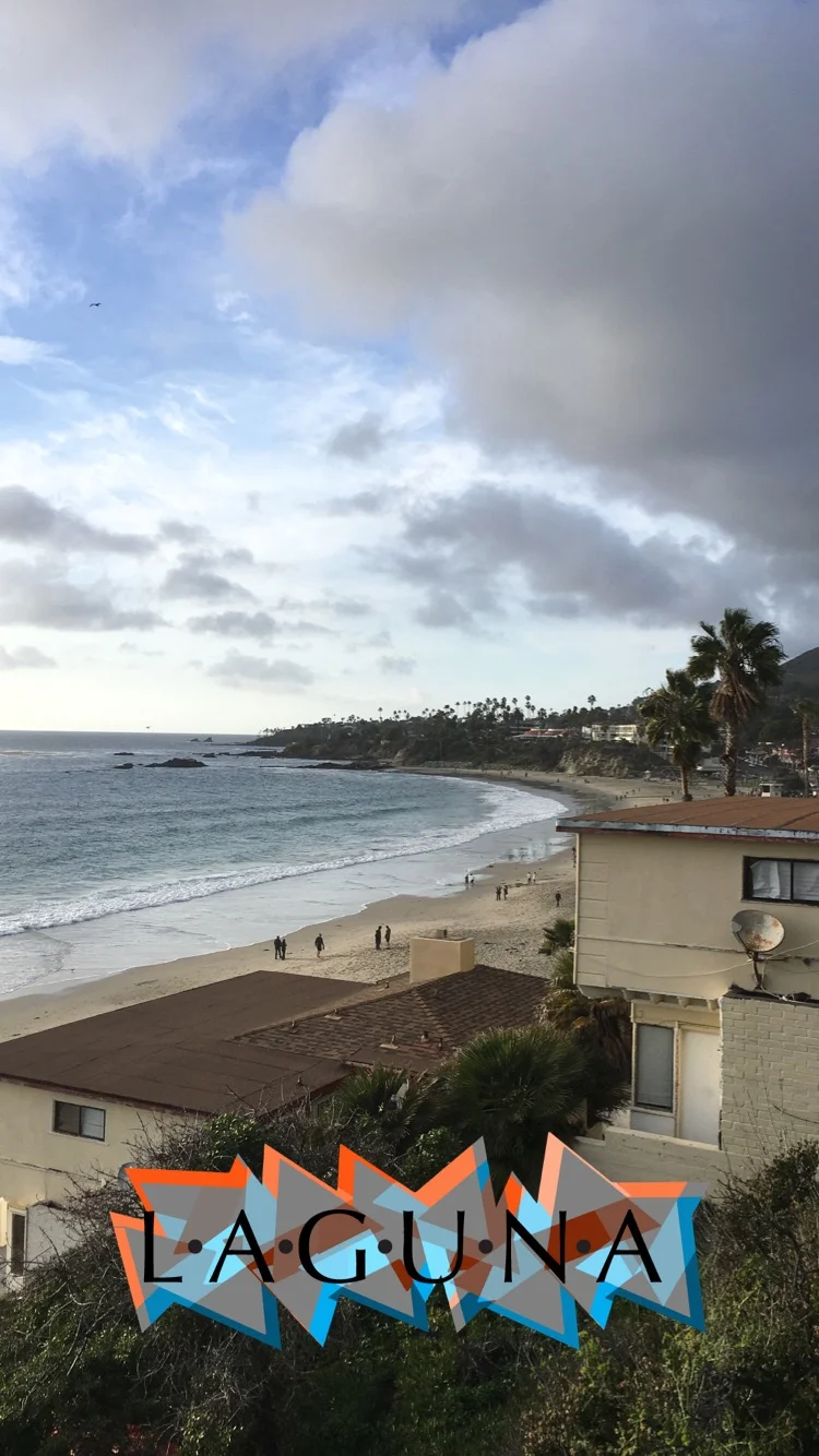 Check out this pretty picture of Laguna Beach! And no: I didn't see Lauren Conrad; yes: I am still upset about it.