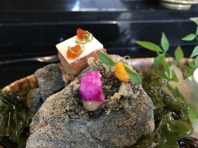 Two of our favorite bites from the whole meal