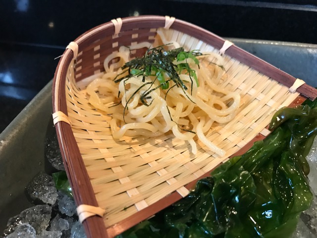Noodles made from cassava root!