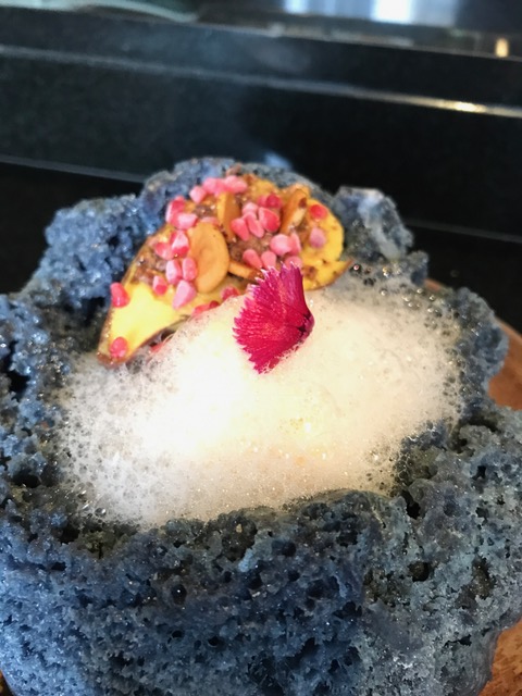 The prettiest, tastiest dessert of the whole trip.