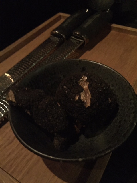 Just a bowl of truffles as black as my soul