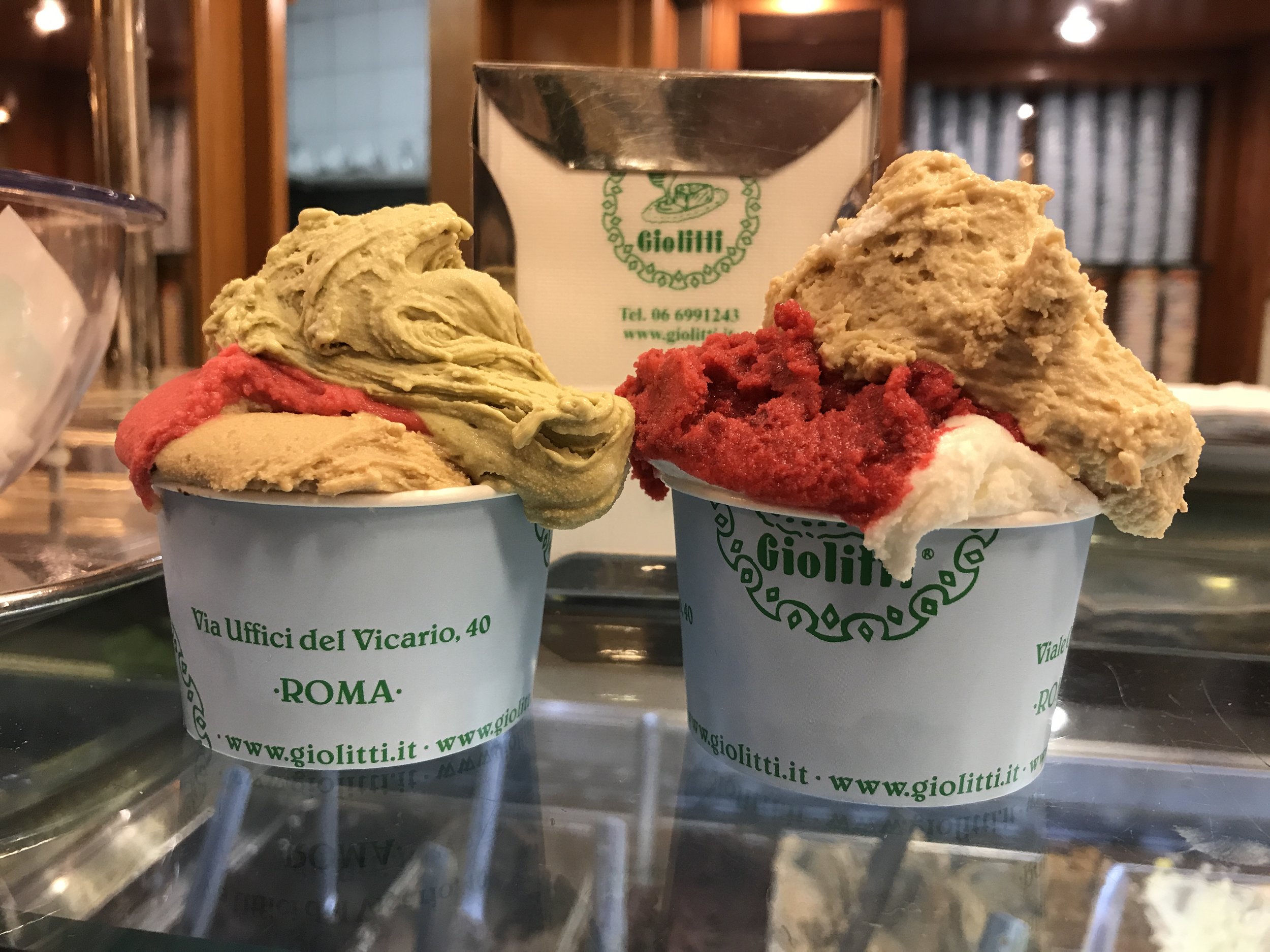 58:40 - Giolitti - various gelatos