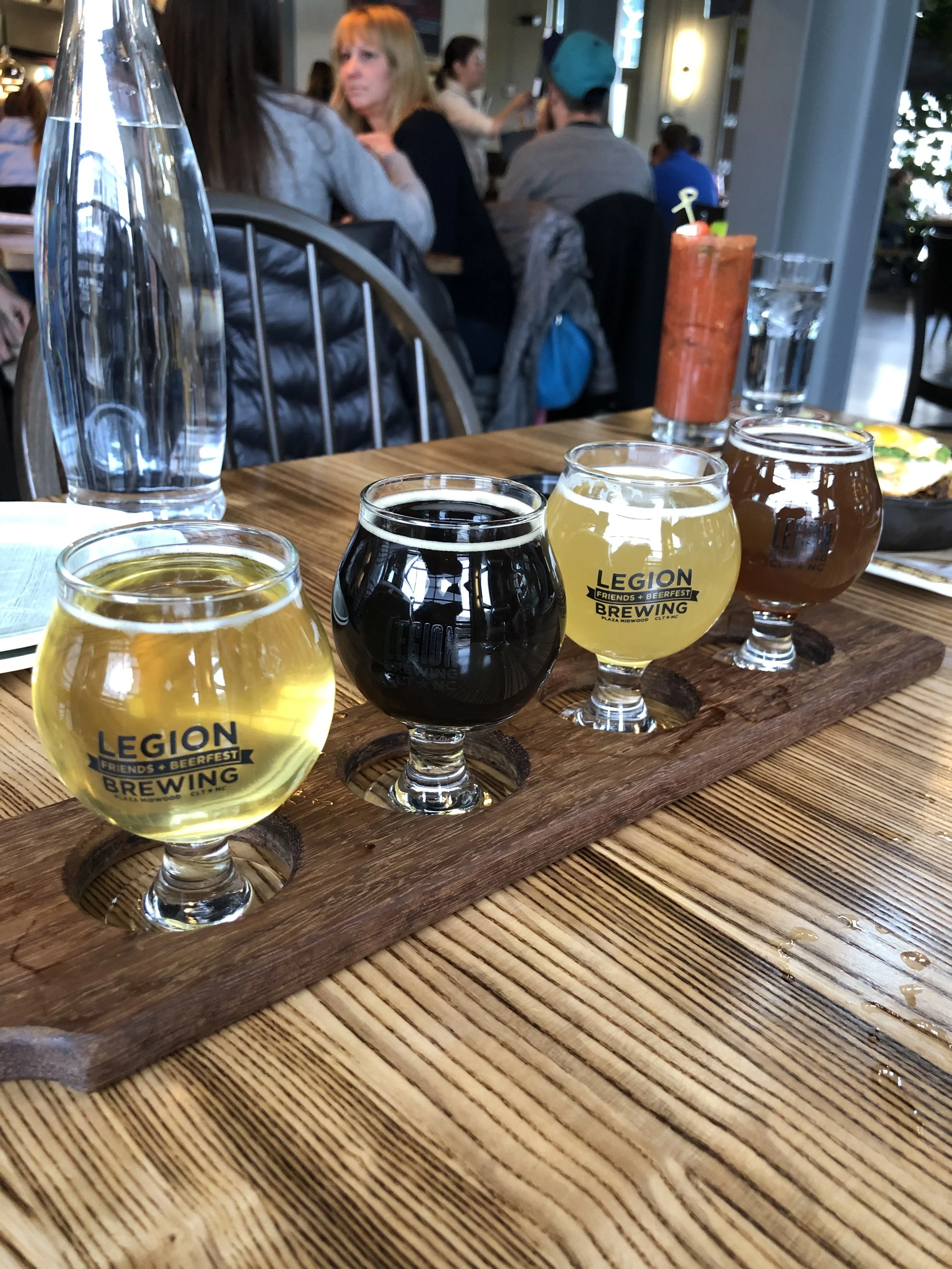 Look at all these beers that starving children could have gotten buzzed on!