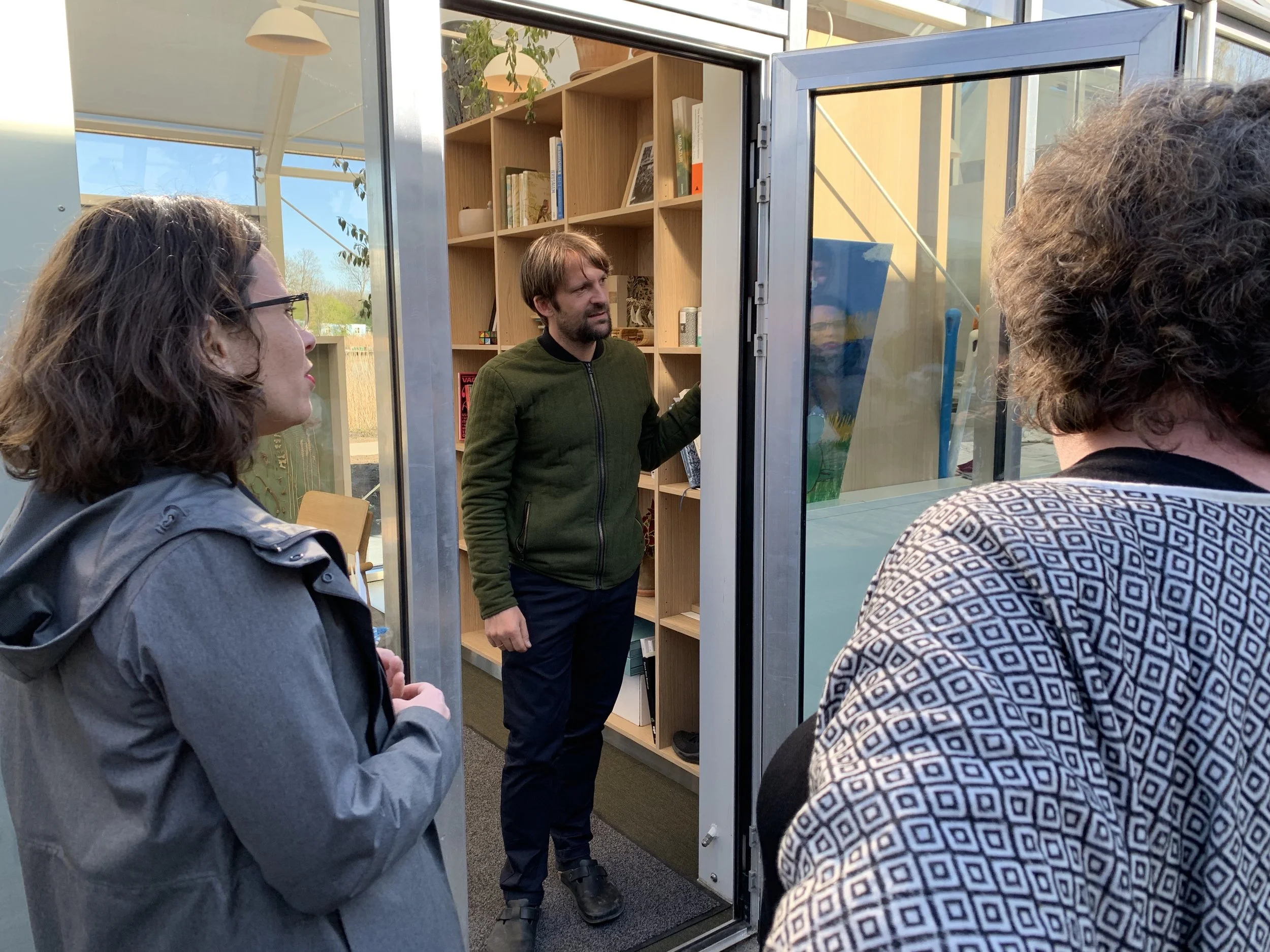 Rene Redzepi hangig out with us for a few minutes