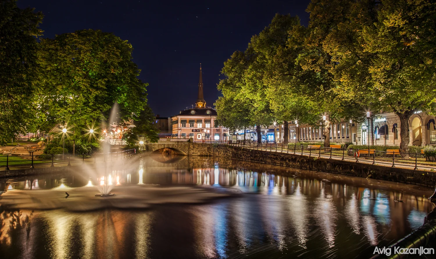 Västerås At night