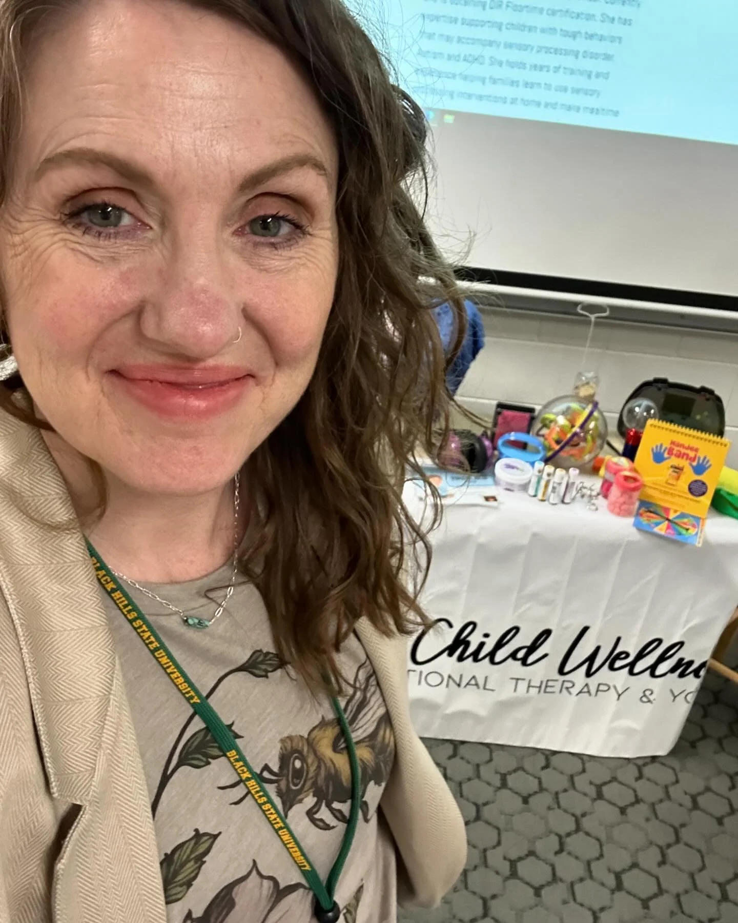 Excited to share about occupational therapy and sensory processing at the BHSU Women in Science Conference!