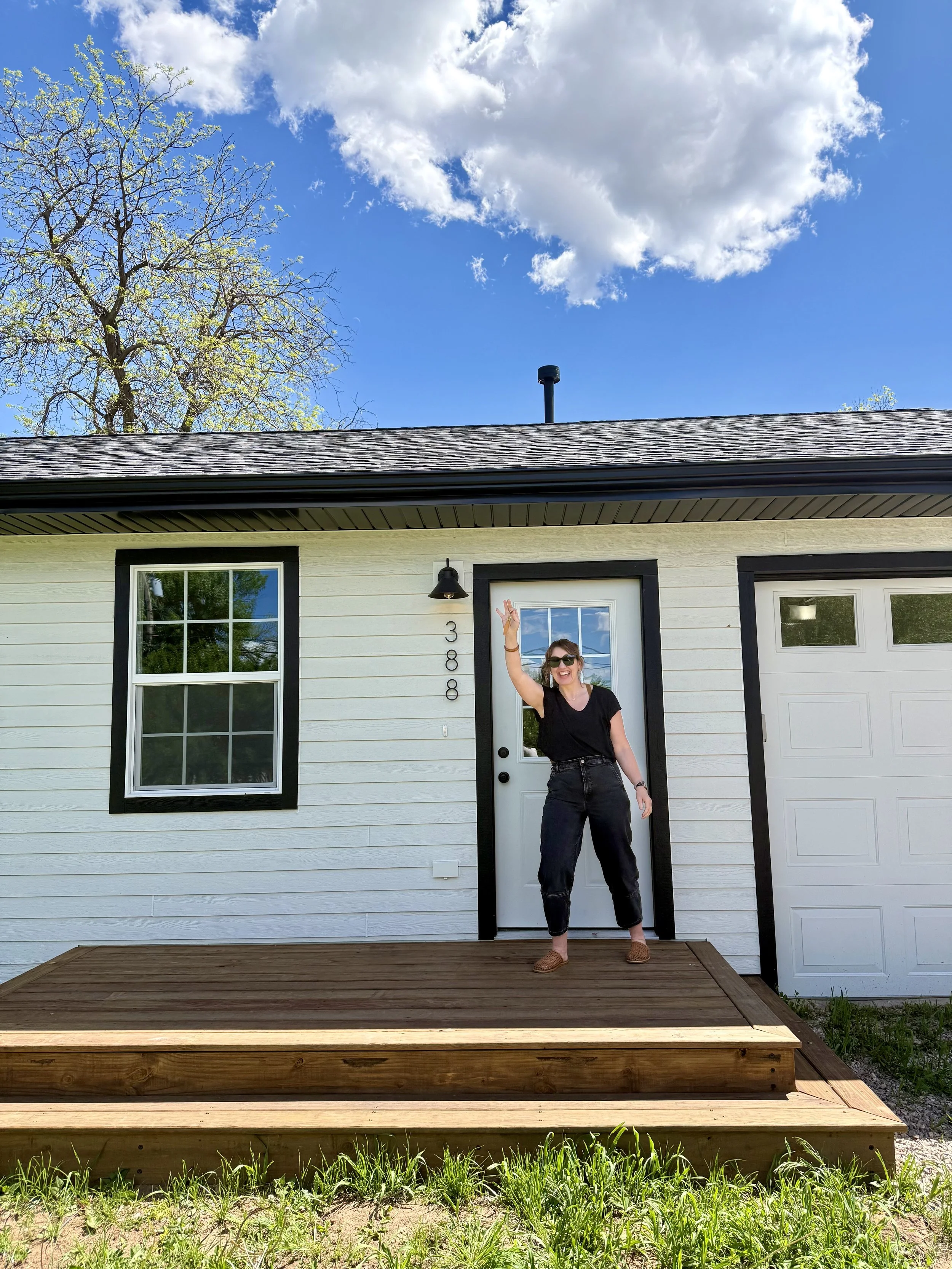 We have secured our home!