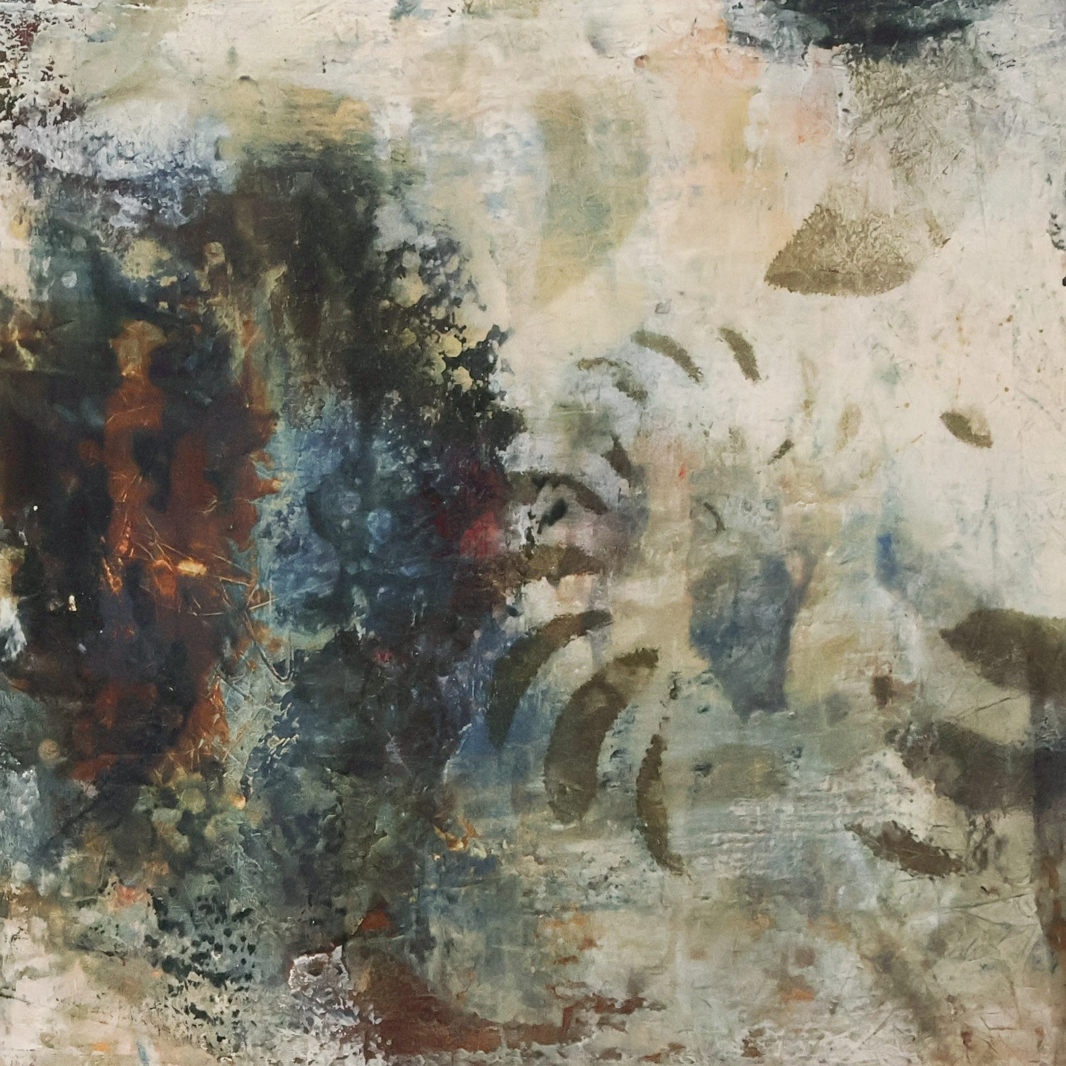 Lunar Impressions: III - 6" x 6"