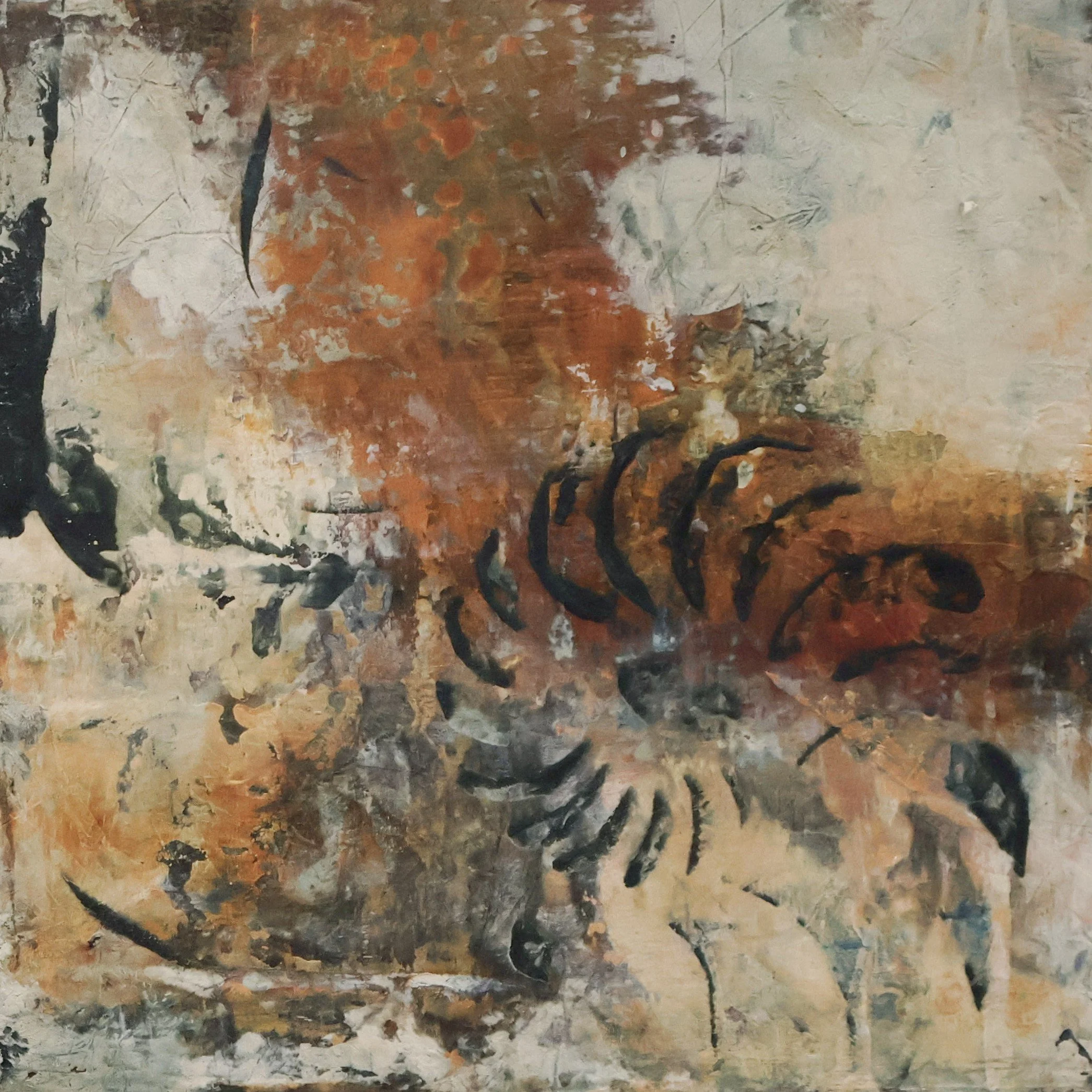 Lunar Impressions: II - 6" x 6"