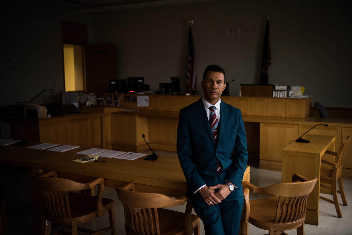  Hermes Mena, Principal Court Interpreter for Queens County Family Court, 2017 for The Wall Street Journal 